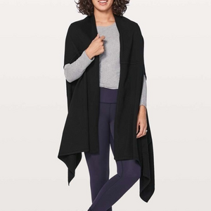 Lululemon Live Freely Gray Open‎ Cardigan Sweater